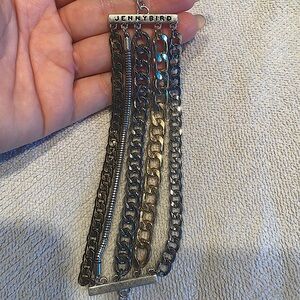 Mixed Metal Jenny Bird Bracelet